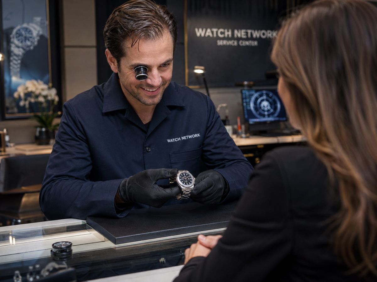 Watch Network — oficina e cuidado com relógios