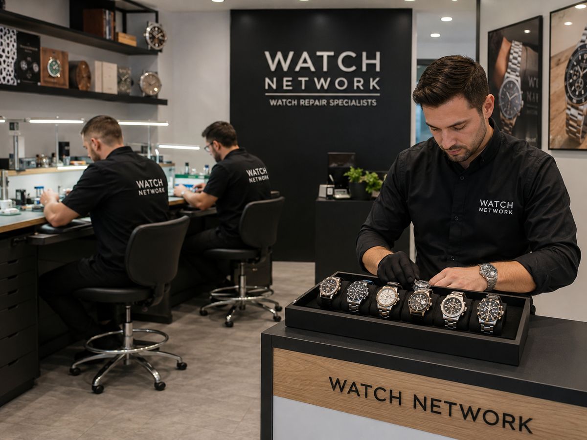 Watch Network — oficina e cuidado com relógios